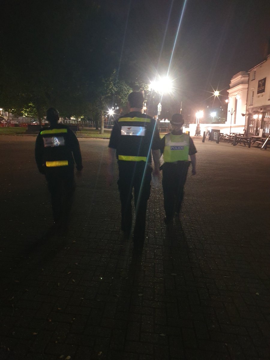 BrumCityWMP's tweet photo. Officers have been on joint patrol, with Aston university security covering the campus, no issues so far ๐ค #Keepitcalm https://t.co/82n7fA79ky