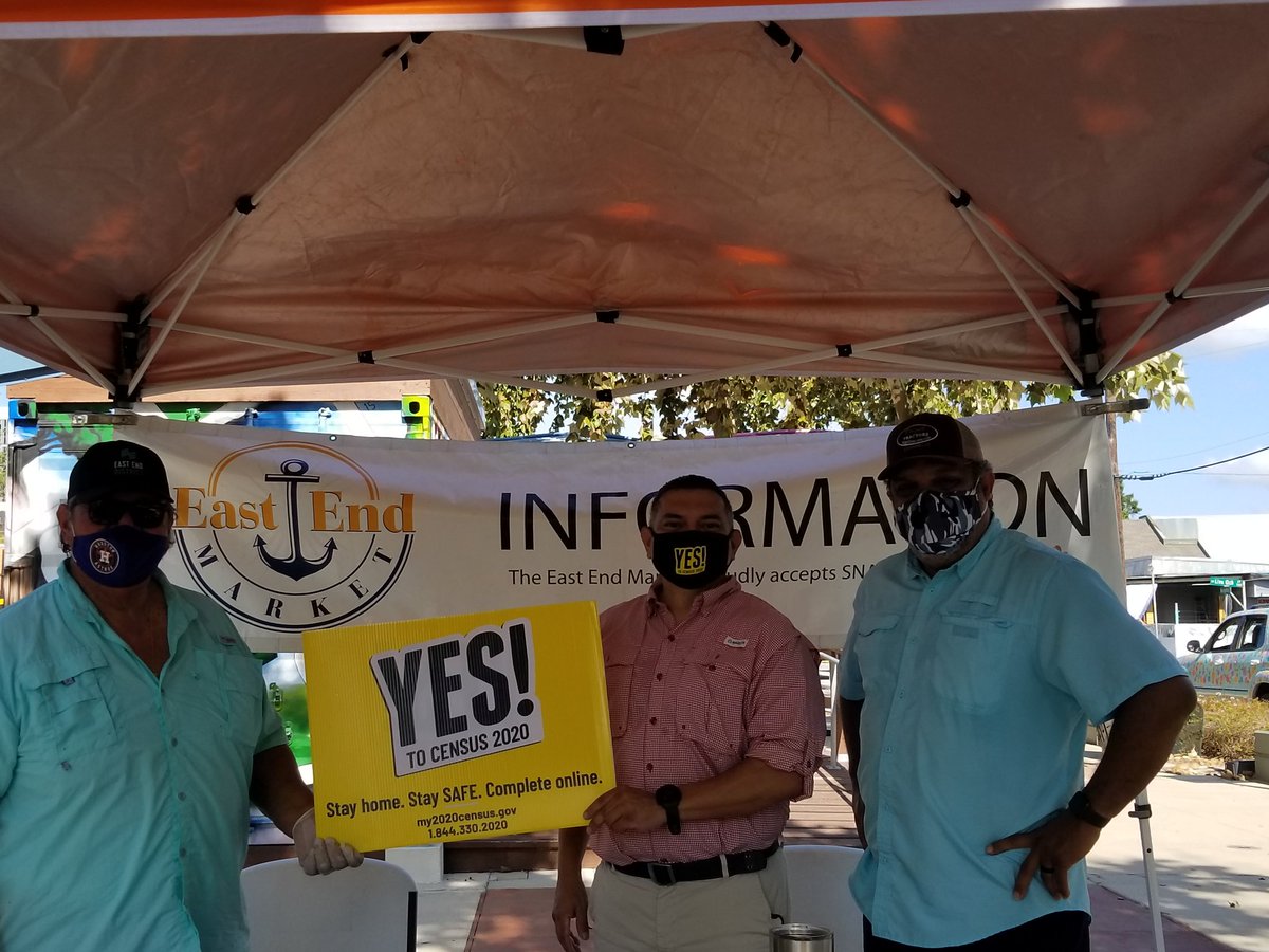 Joyofdst1's tweet photo. @ChrisB_Brown @NeighborHOU Second Ward Superneighborhood 63 says YES! to the Census #Census2020 #eastend #eastendstrong https://t.co/a7NpC1YDdn