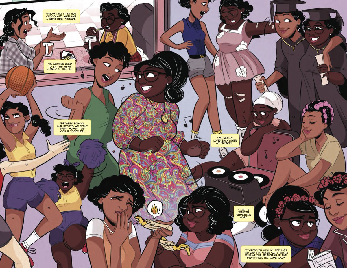 Bingo Love by Tee Franklin, Jenn St-Onge, and Joy San - It& #39;s cute but it& #39;s gonna leave close to no impact on me. Kinda feels to streamlined for it& #39;s own good, would have liked it better if it were more intimate and personal.