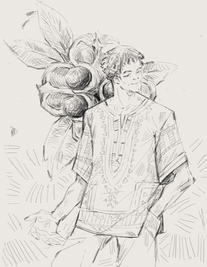 KataMataka's tweet photo. #Dashiki #African #Prácticadiaria #Ilustración #drawings #drawingoftheday #drawingaugust #dibujos #Retrato #drawing #sketch #digitalart #painting #study #BlackPanther https://t.co/6bxMlG7OSU