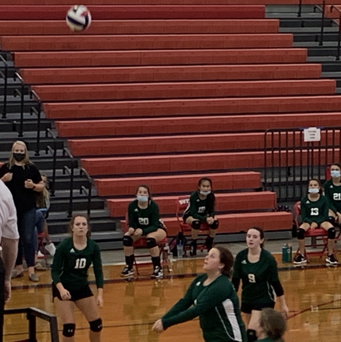 athletics_pcs's tweet image. It all starts with the pass! Portland Christian Lady Eagles invade the Butler Bears den. 
#PassSetKill #SoarEagles #PCSathletics