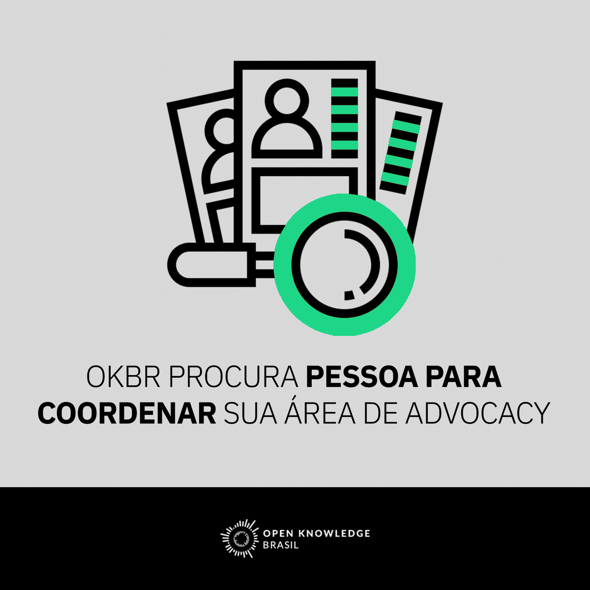 okfnbr's tweet photo. 📣 A @okfnbr busca uma pessoa para o desenvolvimento e coordenação de seu programa de Advocacy e Pesquisa, responsável por projetos como Índice de Transparência da Covid-19 e o Índice de Dados Abertos.

Saiba os detalhes da vaga e candidate-se: https://t.co/IDcZ2FZVXD https://t.co/ncDnn5vyID