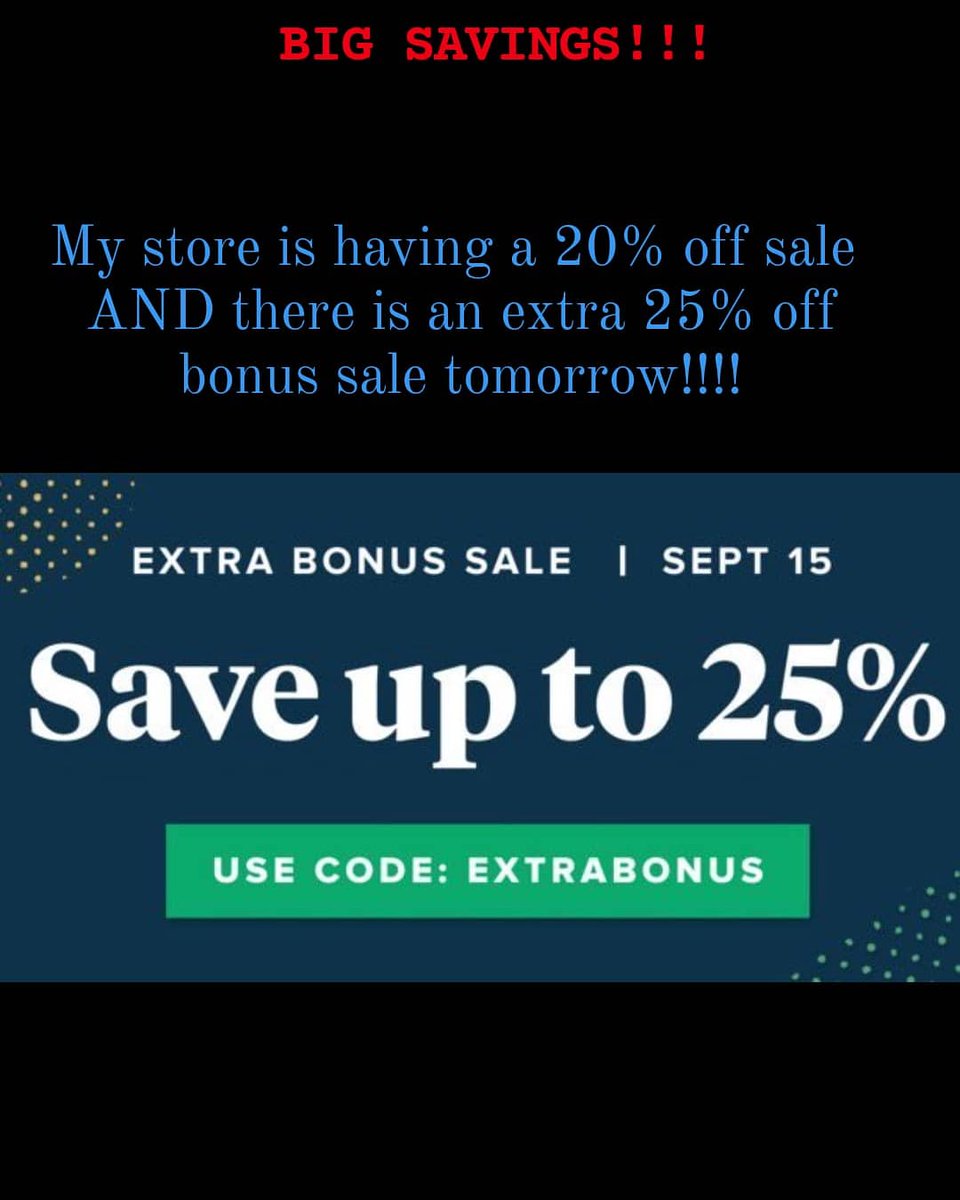 teacherDWright's tweet photo. Teachers Pay Teachers Sale!!!
September 15th, 2020
Save up to 25% on selected products using the code: EXTRABONUS
#Teacherspayteachers #Teachers
#iteachhighschoolmath #highschoolmathteacher #algebra #instateachers #tptsale #tptseller #tpt #tptbundles https://t.co/ITgdhXKHyR