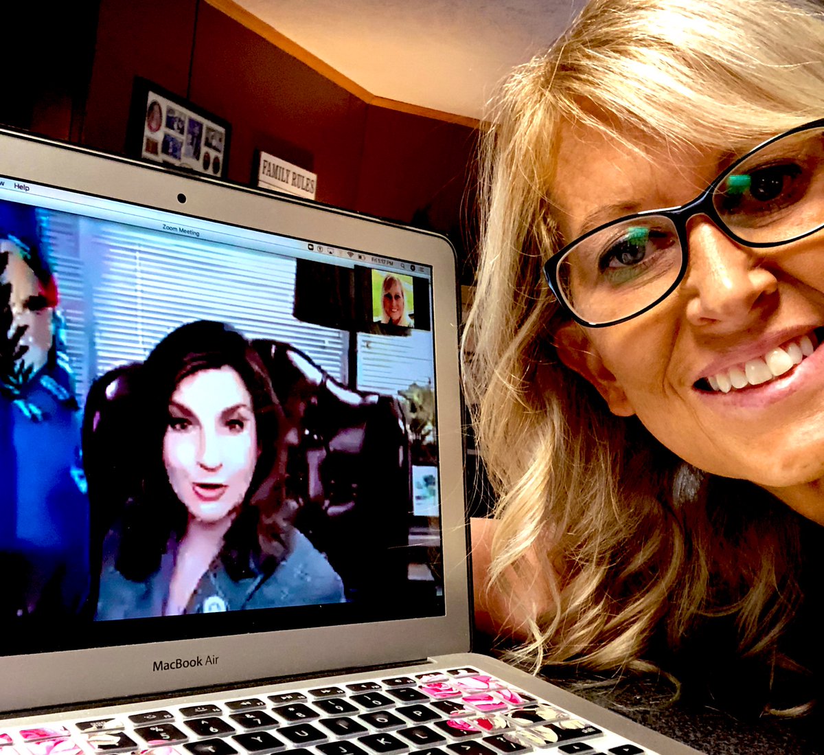 Chemerie's tweet photo. @joy4ok I want to thank you for reading to OK Ss. You have a busy schedule & you took time out, thanks! Oklahoma Ag In The Classroom, thank you for all you do for OK Ss #oklaed
#okagclass #readagbooks2020 https://t.co/f41mzHAk6d