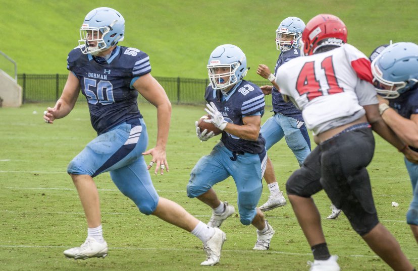 #dormanfootball                                                 #coachletmeruntheball