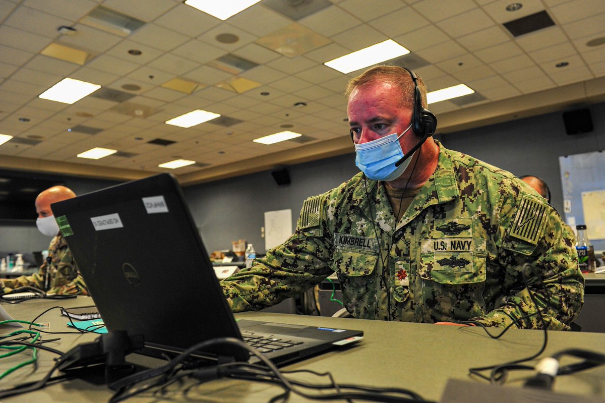 jtfcs's tweet photo. Joint Task Force Civil Support kicked off its week-long command post exercise, Vibrant Response 20 Lite today. Check out some photos from the day's events.
#VR20
#HomelandDefense
#WeHaveTheWatch
#InThisTogether https://t.co/uzu6JsKUkb
