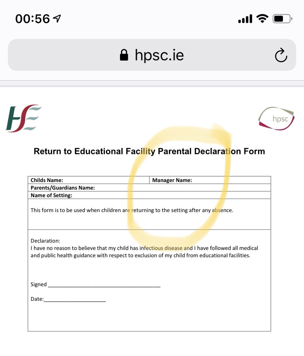 alisonmacken's tweet photo. @HSELive Need to update your return to school form. I think having a manager will go against PROTECTION OF YOUNG PERSONS (EMPLOYMENT) ACT, 1996 🤣 https://t.co/EEMGfb1z4W