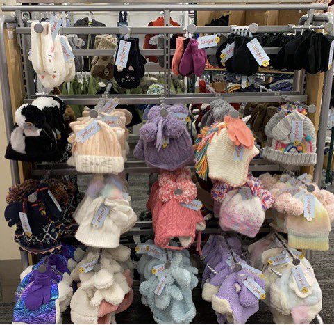 Great job to DBO Kayla getting these baby cold weather accessories out. We might still have warm days but we got to bundle up on those cold nights