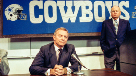 6) After making a fortune in the oil business, Jerry Jones returned for another chance at NFL ownership.In 1989, Jones purchased the Dallas Cowboys for $140 million, or about $293M today.At the time, Jerry Jones was ridiculed as no sports team had ever sold for over $100M.