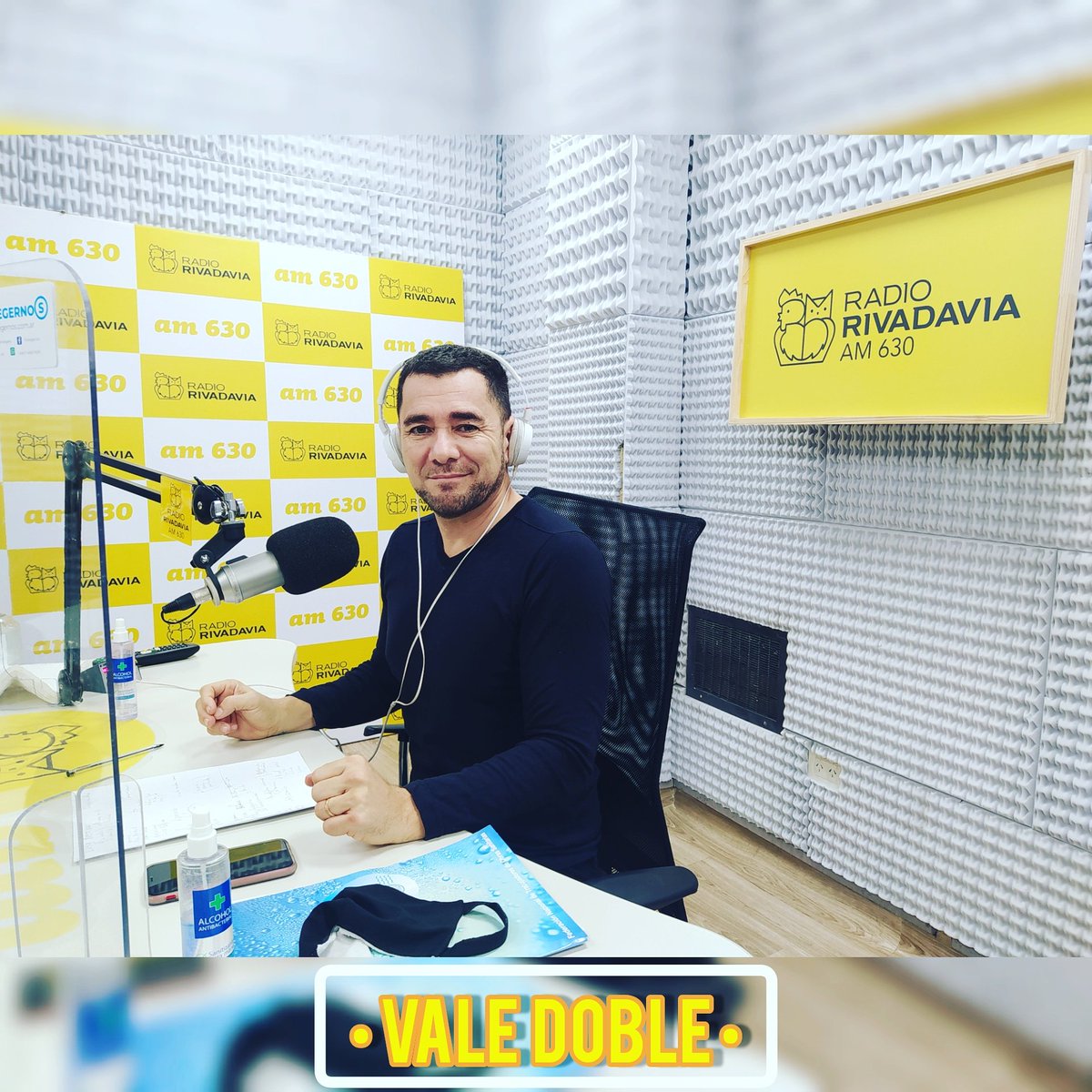 Rivadavia630's tweet photo. • VALE DOBLE •

¡Llegó el Lunes y arranca @valedobleok ¡

De 21 a 23 hs @cecilioflematti y su gran equipo te acompañan con toda la actualidad y lindas entrevistas 🙌

Tema del día: Ponele un título de película a este 2020. Película existente o inventate una 😉 https://t.co/n2jxx8EjTX
