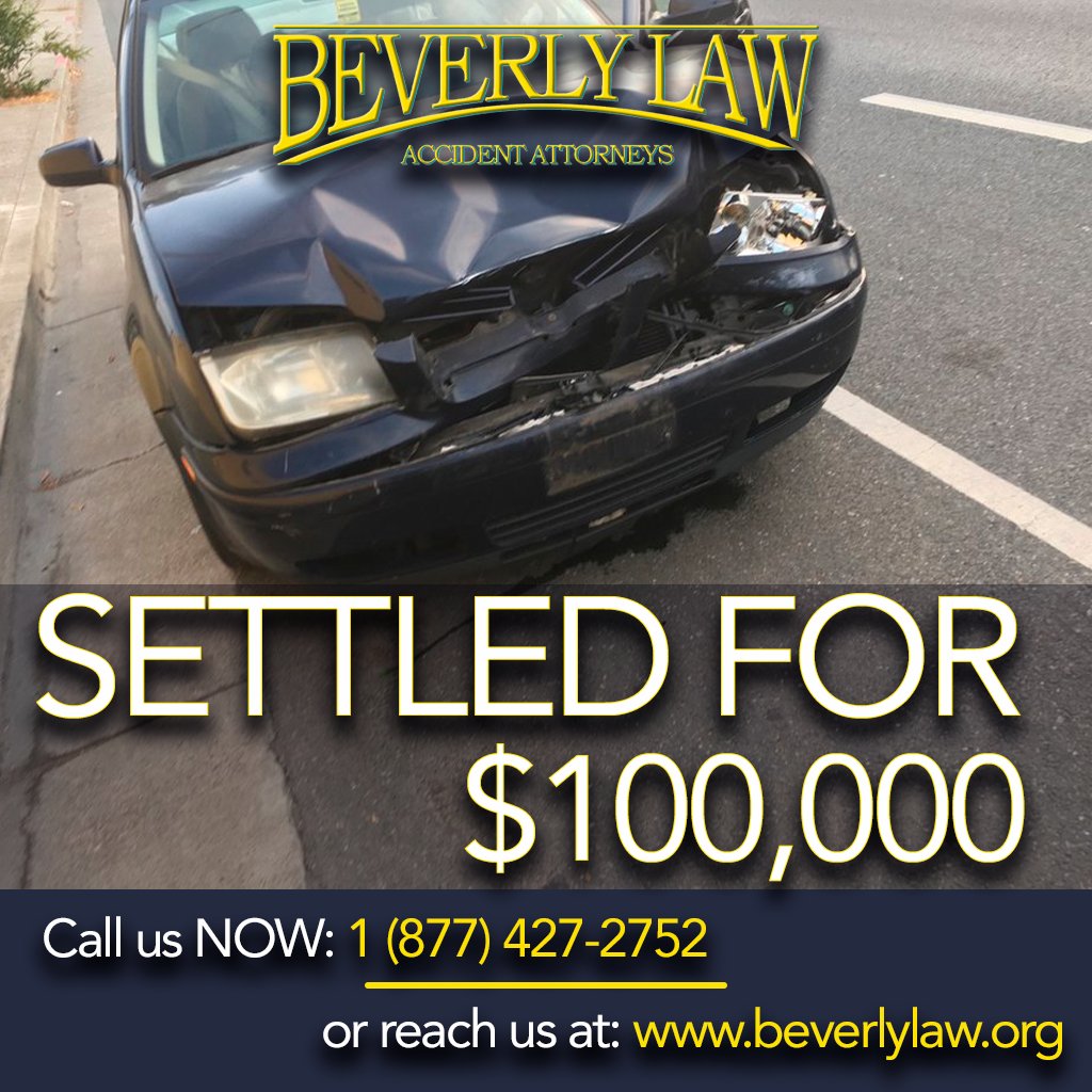 BeverlyLawFirm's tweet photo. THIS JUST IN!! We worked hard on his case to succeed, and we are so excited to announce that his case settled for $100,000! #settlementalert #medicalcare #medicaloffices #personalinjury  #beverlylawfirm #AttorneysLA #TopLawyersUSA #BestAttorney #PersonalInjuryAttorney #GooLawyer https://t.co/KLlNHK3daY