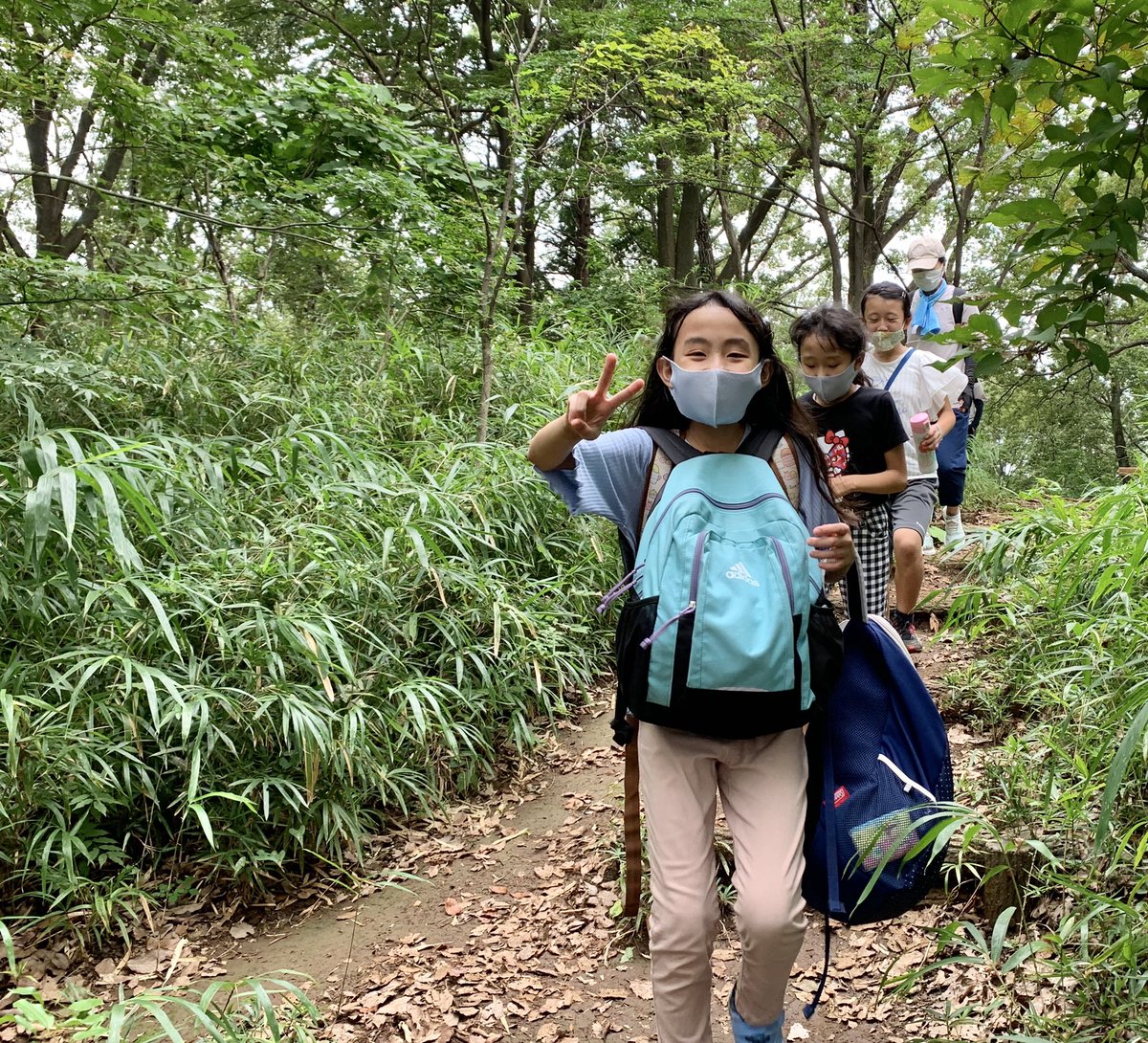 GS_Tokyo109's tweet photo. 浅間山（せんげんやま）に行ってきたよ！標高79.6mの小高い山まで、武蔵小金井駅から往復ハイキング！
ハイキング後のアイスは最高だったね！🍦🥰
 #ガールスカウト夏チャレ https://t.co/q2Vi0yYDqE