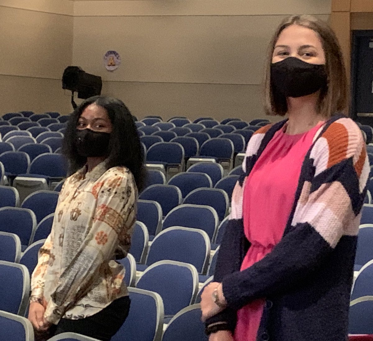 Excited to announce that Ms. Zola McQueen and Ms. Loren Cox will serve as student representatives to the ACPS School Board. Congratulations to both student leaders! 💚💛 #RaiderRISE