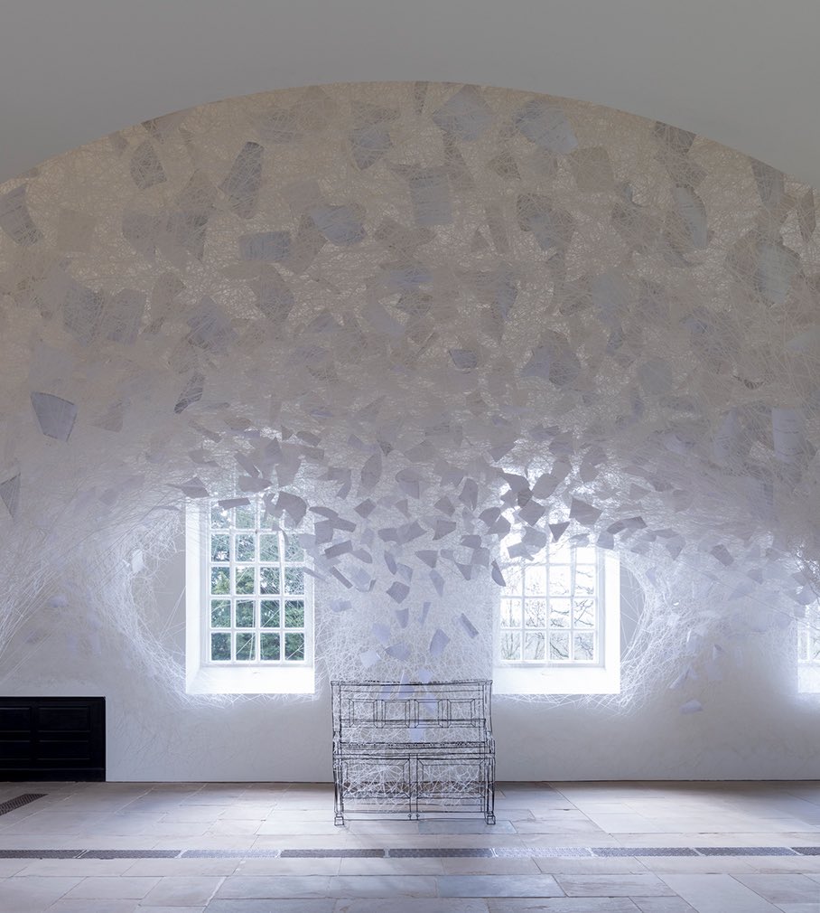 ___Shouto__'s tweet photo. @EPJackShitUp Chiharu Shiota, Beyond Time https://t.co/mEvI9kJWr3