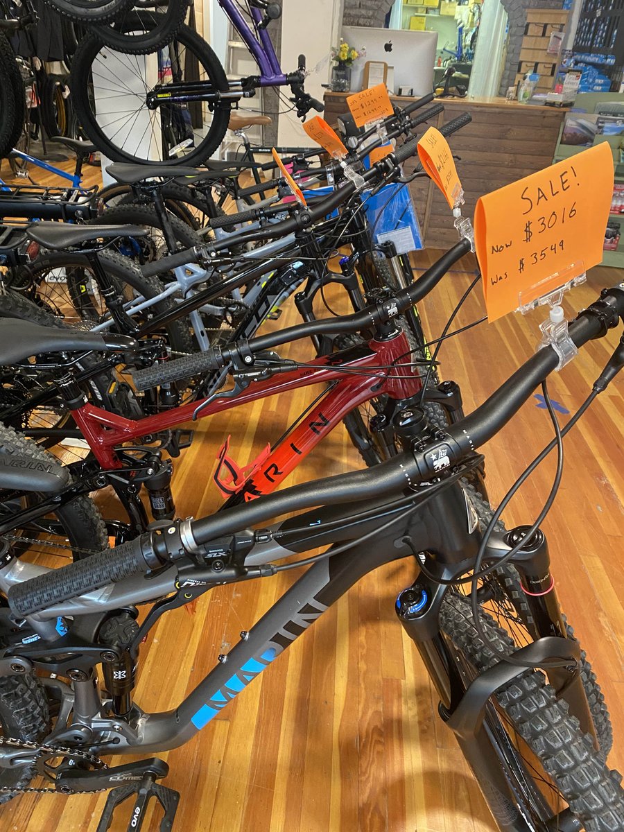 summitcyclesbc's tweet photo. SALE on 2020 E-Bikes and Bikes! E-Bikes starting at $1299! Up to $500 off select mountain bikes. 2020 models marked down to make room for new 2021 models. https://t.co/z1SFcZypgr