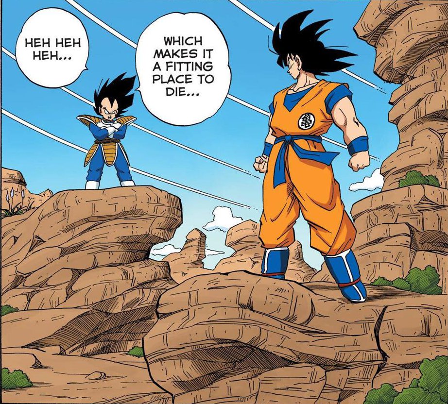 Goku vs Vegeta - Dragon Ball Super