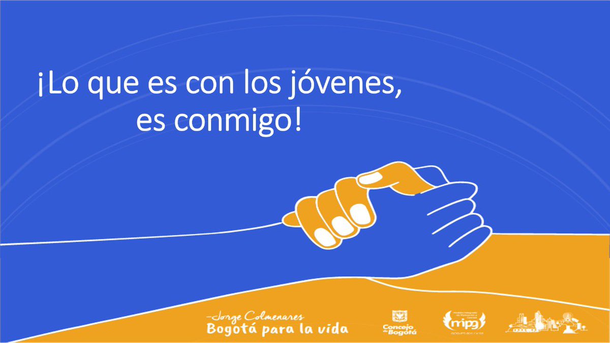 ¡Los jóvenes somos el presente del país! Por ello, seguiremos, desde la Comisión Accidental de Juventud en <a href="/ConcejoDeBogota/">Concejo de Bogotá</a>, brindándoles espacios de participación política mediante plataformas, Consejos y Casas de Juventud.

Nosotros también merecemos ser escuchados.
