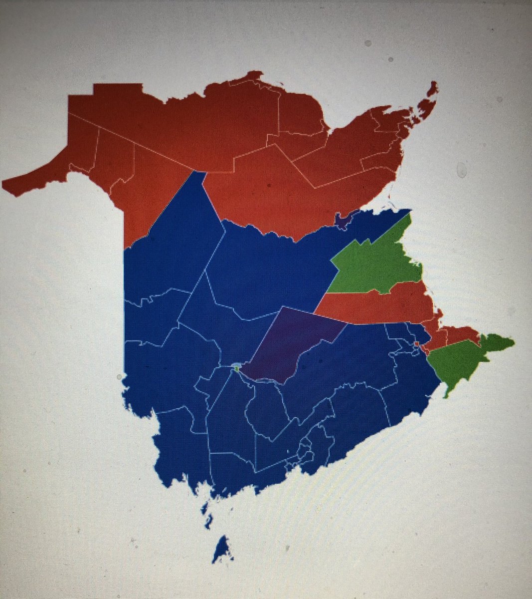 NSteinbach_RC's tweet photo. Une image qui résume la soirée.

Le Nouveau-Brunswick reste profondément divisé et les francophones dans une vaste majorité exclu du pouvoir.

⁦@RadioCanadaInfo⁩ https://t.co/eXwQyQY7YS
