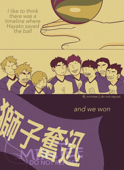 i believe in a timeline...

[ #haikyuu #hq #ushiten #ハイキュー ] 