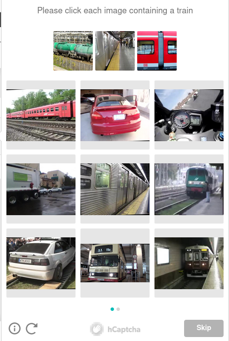 also while trying to reply to this thread, I was looking up some info on another site and it told me to identify all the trains.we've gone full circle! although I said "trans", not "trains", captcha-site.