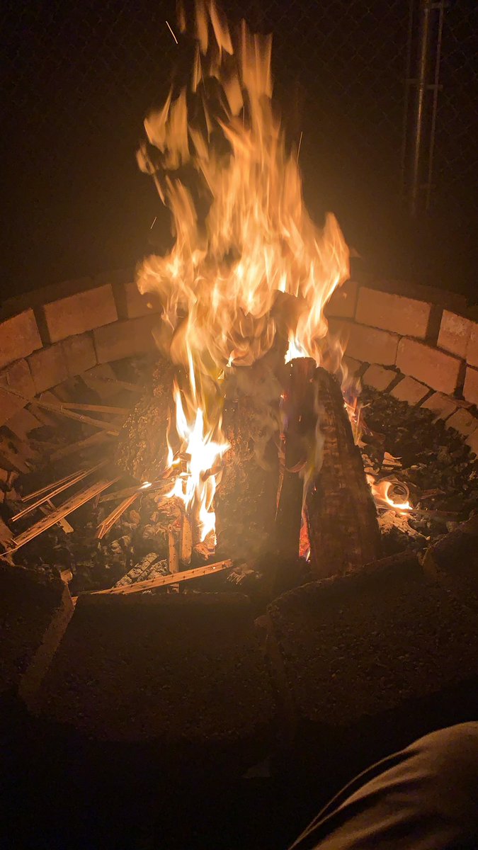 Nothing beats a WV Fall night fire