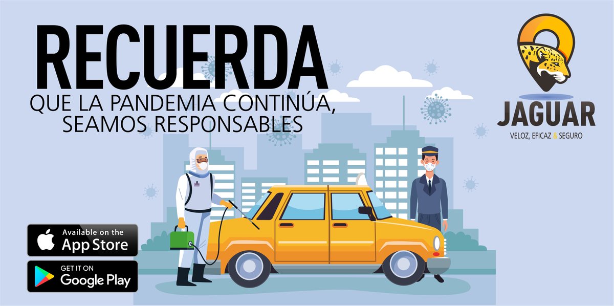 jaguar_app's tweet photo. RECUERDA que finalizó el Estado de Excepción, pero la pandemia del #covid19 continúa. Es importante que sigas manteniendo las medidas de prevención 📲🐆🚕

Veloz Eficaz &amp; Seguro
Más información en: https://t.co/LRiNuPCiZn
#JuntosSaldremosAdelante 
#MoronaSantiago #Macas https://t.co/lgVxxUQ8tr
