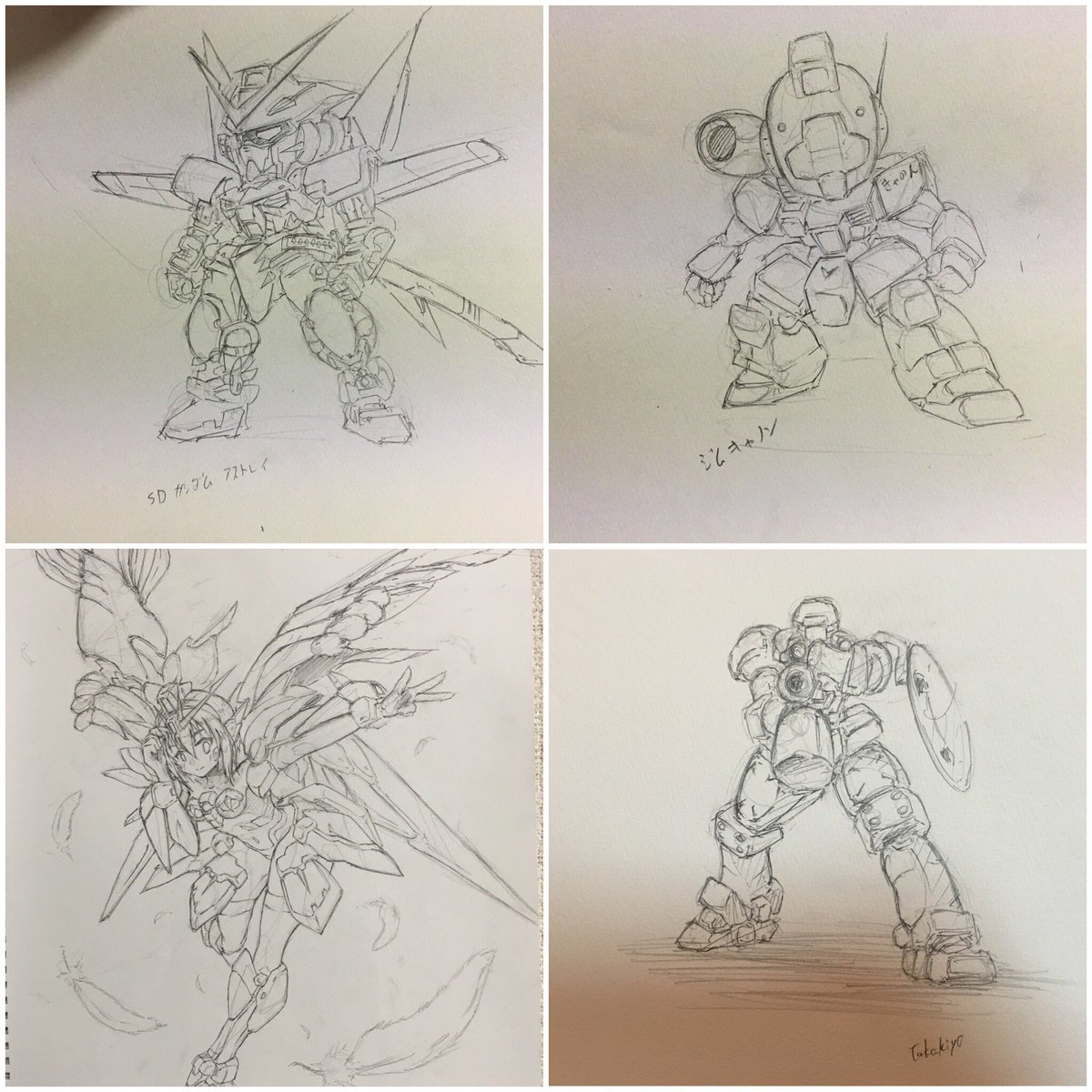 お題来た機体描くやつ最近やってねぇな…そのうちまたやります( ¨̮ ) 