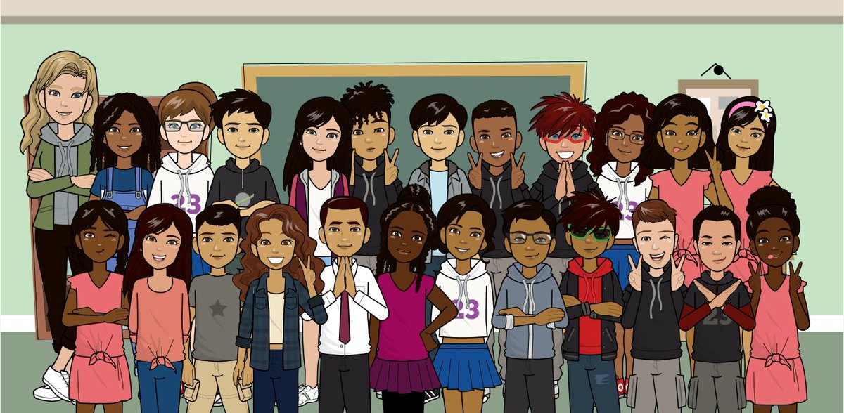 Fifth Grade with Miss Kibblehouse! ✌🏼Meet Room 250! 💙💚 We had an A M A Z I N G first week! <a href="/RedClaySchools/">Red Clay Consolidated School District</a> #wearePark #weareRedClay #remotelearning #onlinelearning #virtualclasspicture #teacher #learning