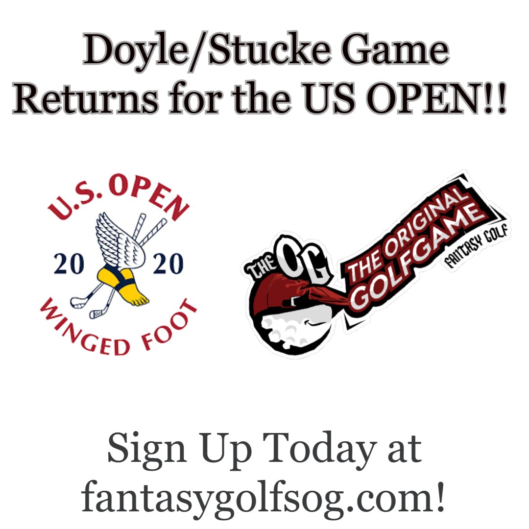 GolfsOg's tweet photo. IT'S US OPEN WEEK AT THE OG! 

It's another major and the Doyle/Stucke game is back! Prize pools exceeded $11,000 at the PGA Championship, with a $3,000 top prize. Enjoy this week's US Open by entering your team today at https://t.co/upXLwFK1Xl! #TheOG #FirstClass #FantasyGolf https://t.co/5psWDiXs6N