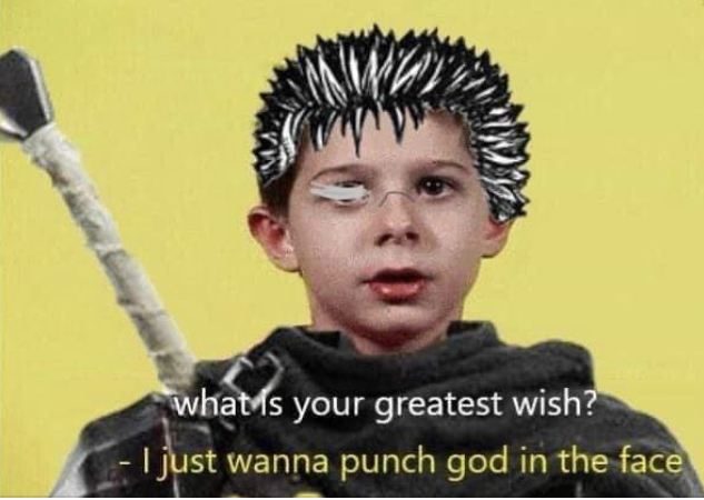 NightChannels's tweet photo. #2020mood 💀 Anime tees at #NIGHTCHANNELS https://t.co/g3reCSlBke
. . .
#berserk #GUTS #manganerd #berserkmanga #animenerds #weebmemes #animememes #godisdead #nihilism #existentialism #darkfantasy #comics #comicscollectors #horrormanga #90sanime #jimports #berserkmemes #spooky https://t.co/4tKDkH9kze