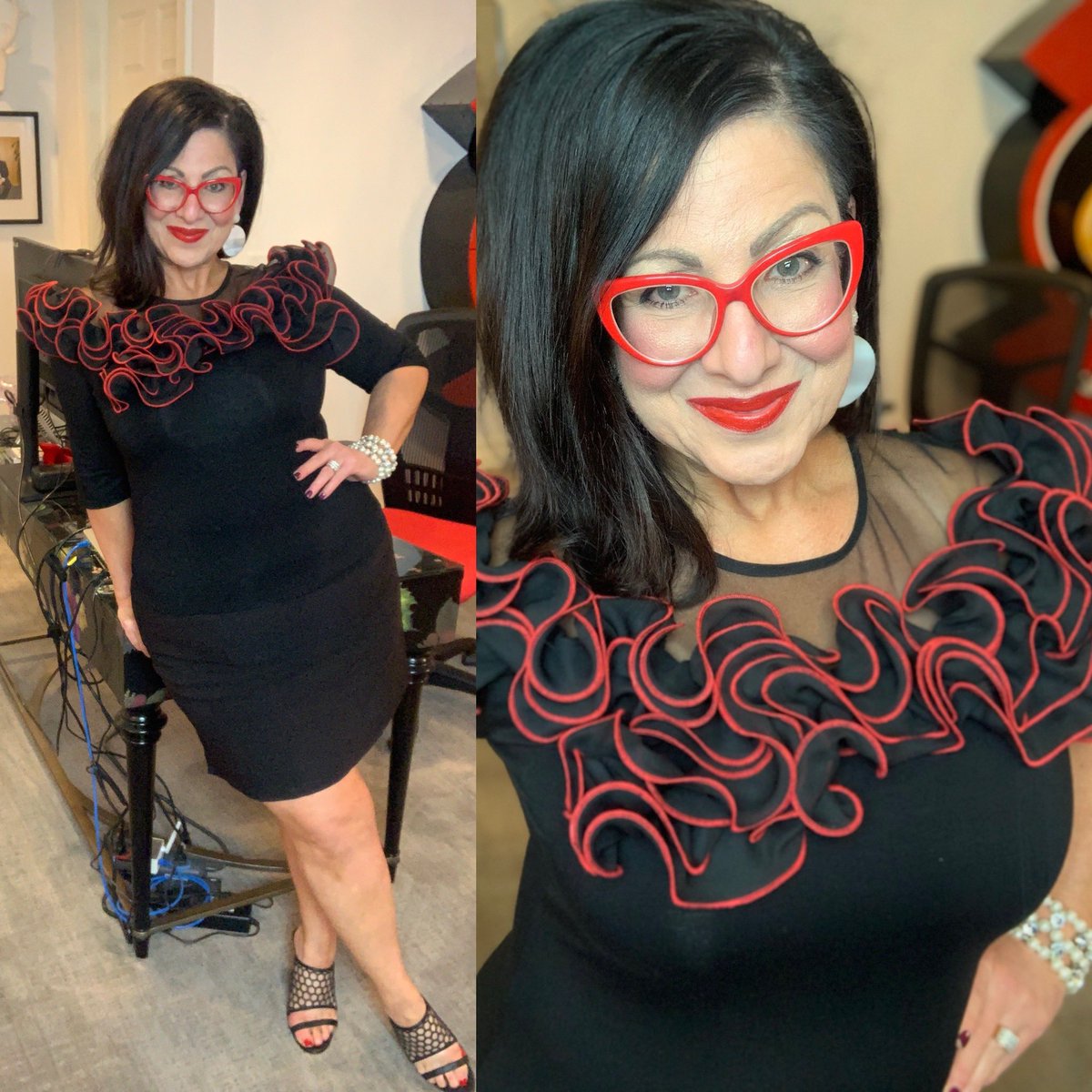ImagePowerPlay's tweet photo. Been saving this top for a special Occasion, then decided EVERY DAY IS A SPECIAL OCCASION! What do you have that you’re saving to wear? Put it on! You bought it for your body, not the hanger. 👚👔

#OOTD #WFH #returnonimage https://t.co/CQX0i9RtiN