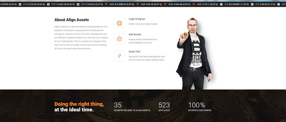 AlignAssets's tweet image. With Align Assets we are aiming to give you a better experience in growing your assets. The aim to grow globally and mass adoption of our platform is our main goal.
The wait is over, we have just finally launched our NEW HOME.
Happy earnings Align Assets.