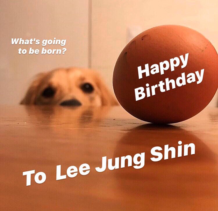 Happy Birthday 
To Lee Jung Shin   