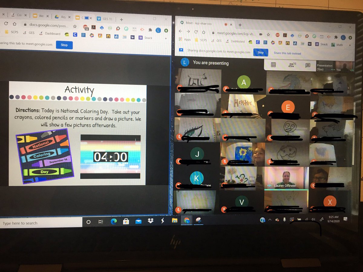 Even though today was an “On My Own” day for all of the students we were still able to start our week off with a fun morning meeting! Looking forward to another week with these gators! <a href="/GESGATOR/">Garrisonville Elem.</a>