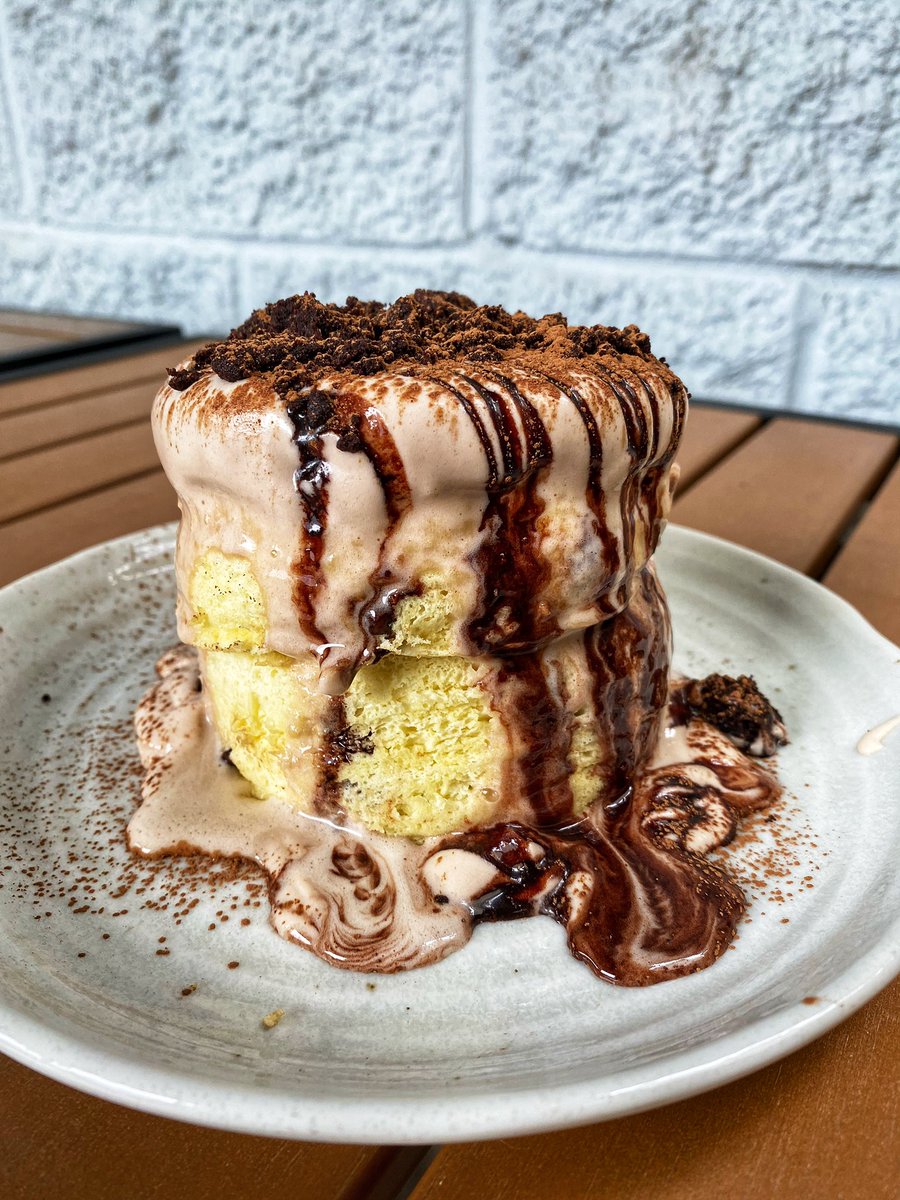 Soufflé Pancakes are available at Shun Japanese Kitchen every Sunday! This Chocolate Chip flavor only available for a limited time.