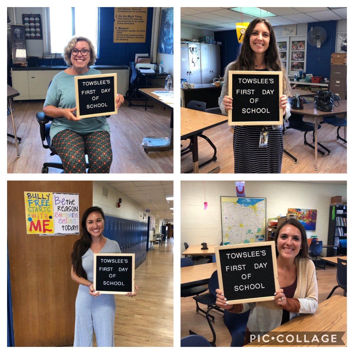 BCSDTowslee's tweet photo. Towslee has an incredible group of teachers that have worked so hard to get ready for today, but we couldn’t have done it without our awesome Towslee parents/families! Thanks for making the first day a success! #Teamwork #Towslee #BrunswickPRIDE https://t.co/7yJWGdVKe1