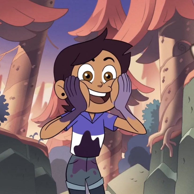 Luz hyping Amity up, The Owl House