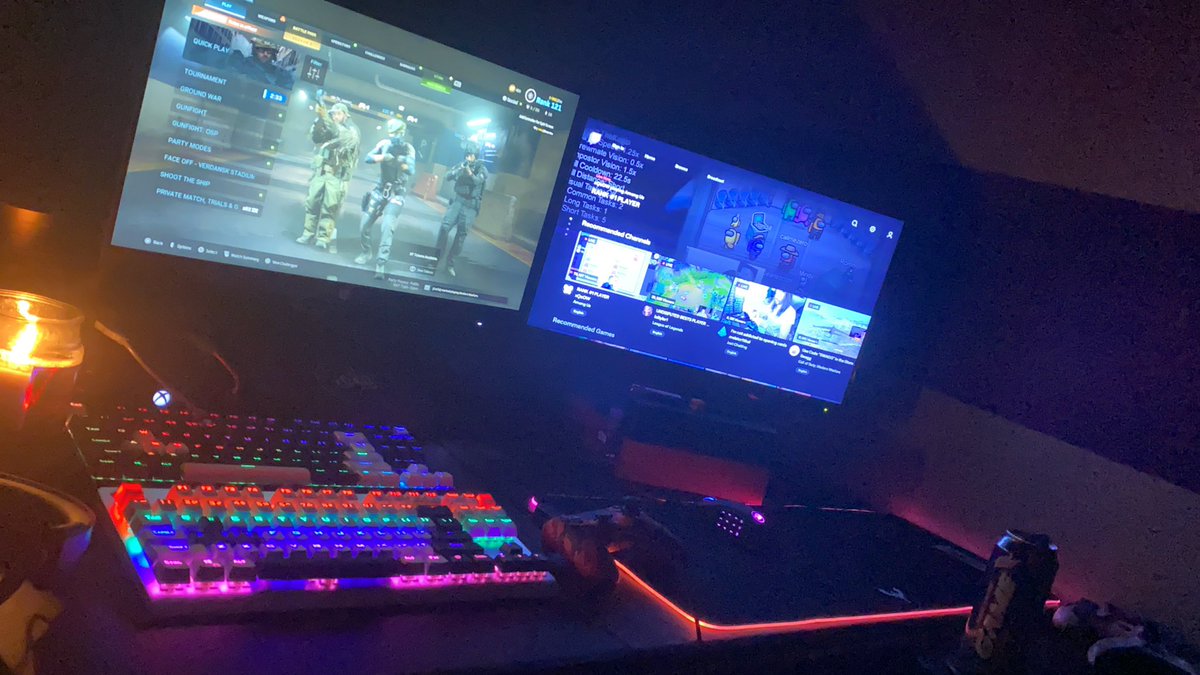 practice sessions with the boys... with the @GameFuel in the back. can’t wait to compete with these guys. @Dr_Sweat_ @MoistExo <a href="/AgilityGGs/">Agility eSports™ 🐯</a>