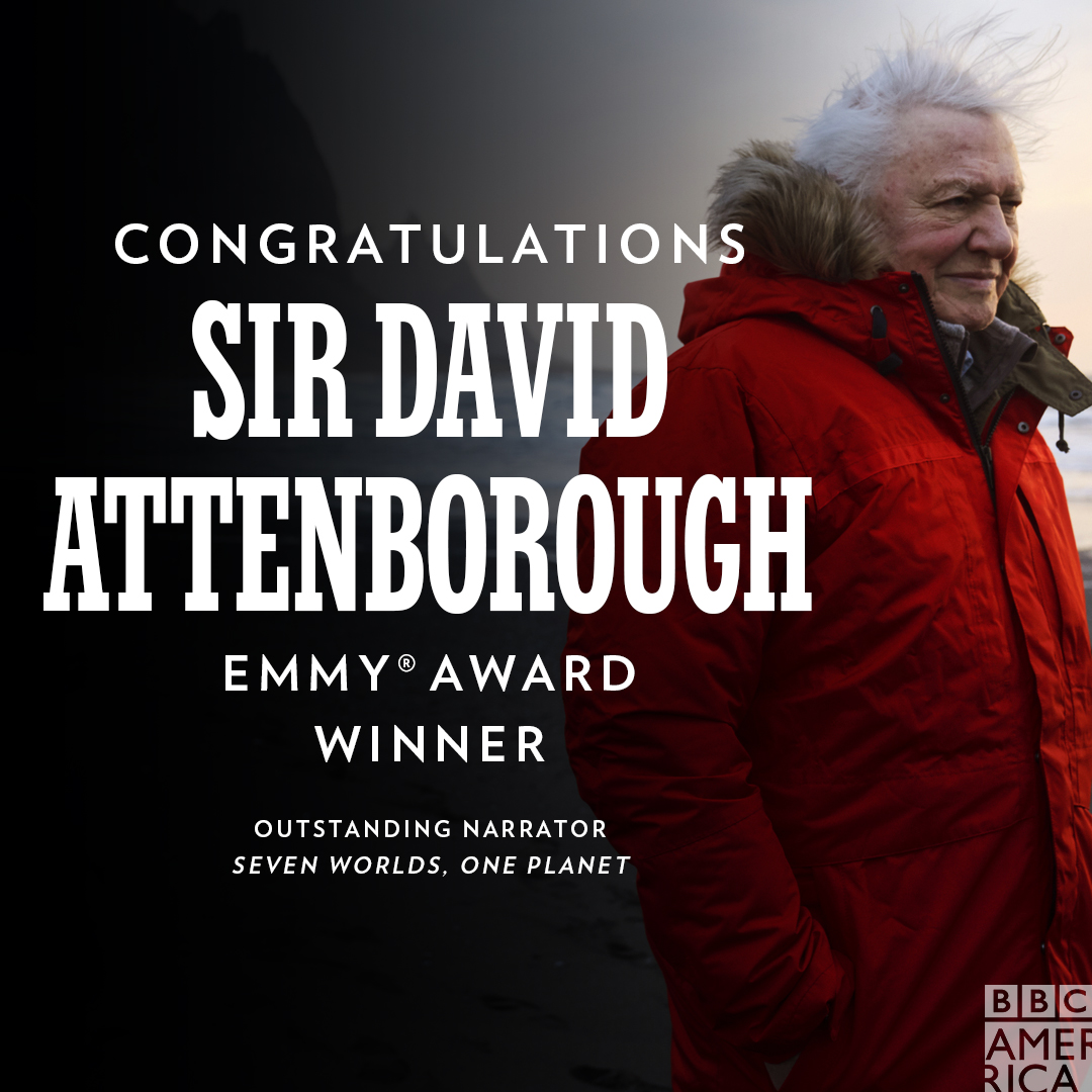 c America He Could Narrate The Phone Book And We D Be Mesmerized Congratulations To Televisionacad Award Winner Sir David Attenborough Outstanding Narrator For Sevenworldsoneplanet Emmys T Co 1ytyorjrd4 Twitter