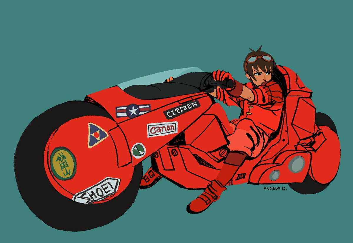「a really old AKIRA piece from like sopho」|kirvia🦈busy w/ commissionsのイラスト...