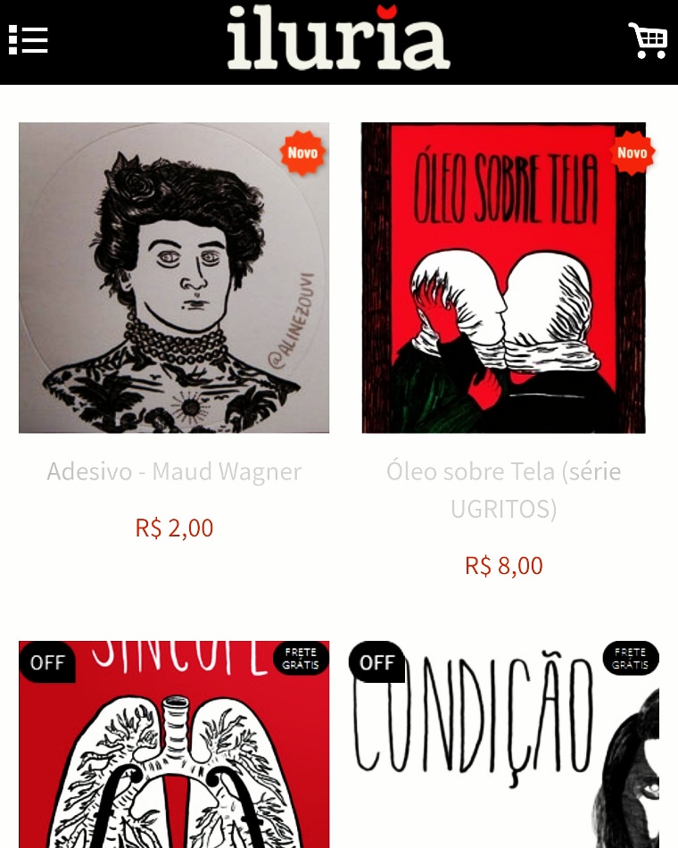 alinezouvi's tweet photo. ATENÇÃO! REABRI A MINHA LOJA VIRTUAL! :)

Os pedidos já podem ser feitos, e os preços estão bem amigos❤️ farei os envios na última semana de cada mês. 

Se puder, apoie artistas independentes!
https://t.co/1AvpNYZTUZ

#loja #lojavirtual #iluria #artistaindependente #quadrinhos https://t.co/jQ0rzzOaYR