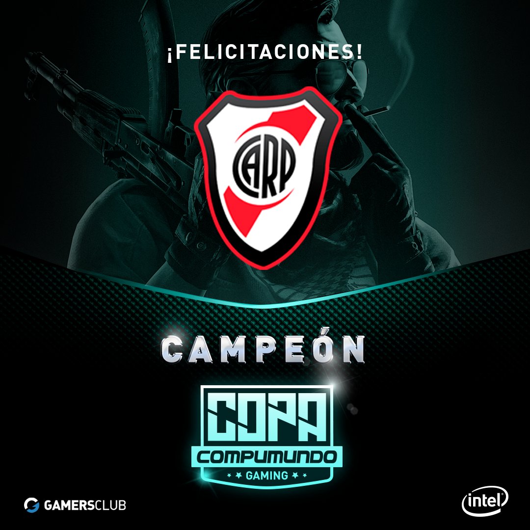 compumundo's tweet photo. ¡Felicitaciones @RiverPlateGames Campeón! 🏆#CopaCompumundo https://t.co/xviVt0vRF1
