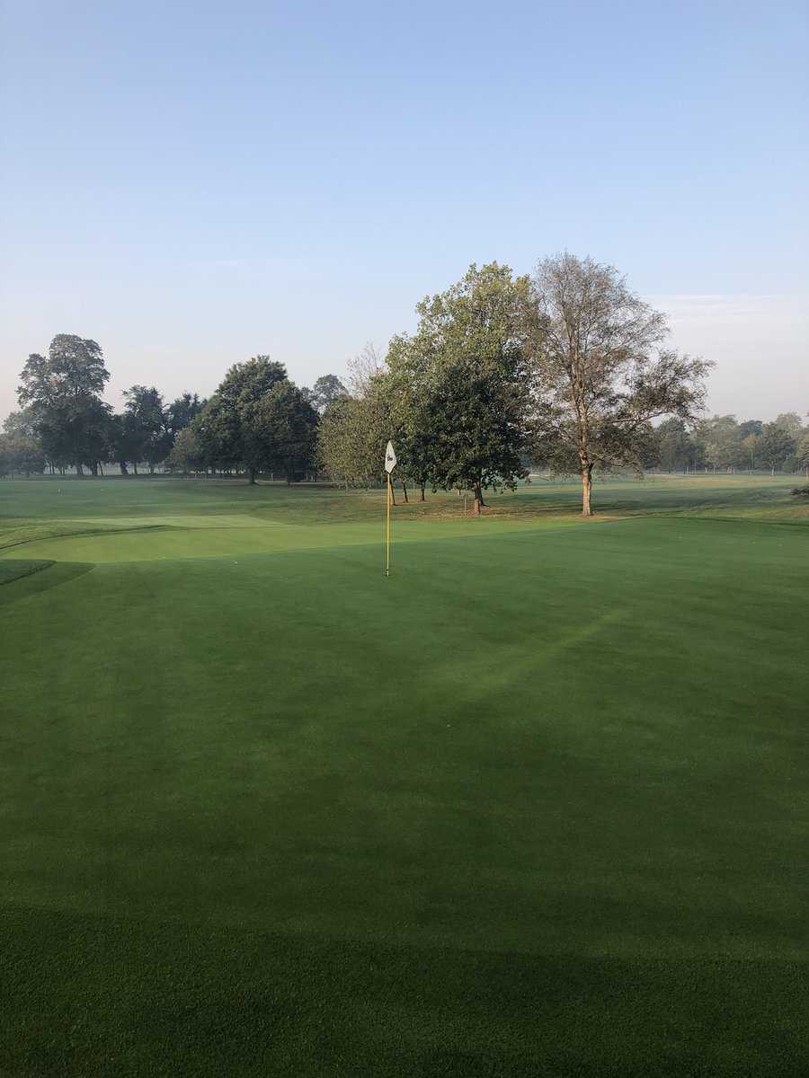 GolfAndGamesMan's tweet photo. Day 1 of the @RoehamptonClub1 Ladies Autumn Meeting. Full field. Gorgeous weather ☀️and course looking fantastic. 👌🏻 Thanks to the greenstaff for all their work.  @BIGGALtd @EnglandGolf @SurreyGolf https://t.co/MMGvtqspn3