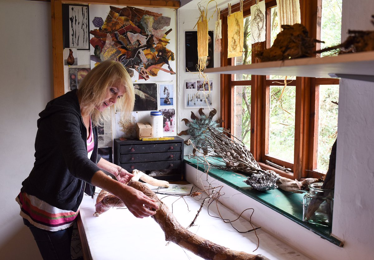 fionasculpture's tweet photo. This year’s Somerset Open Studios is mainly digital, but lots of artists (including me, @agardendesigner @amandabeeartist) are opening our studios by appointment. Come &amp; do a tour in the #Mendip area (DM or email) https://t.co/RDnjaZPnhX