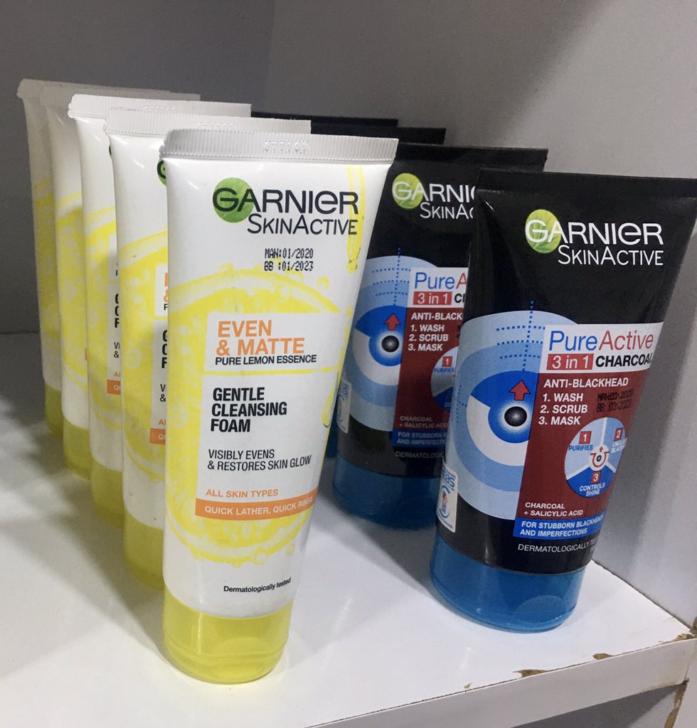 facenfig's tweet photo. Your favorite Garnier Skincare range of products is available at our store. Feel free to pass by and sample the stock.
. 
. 
. 
. 
. 
. 
#facenfig #beautytips #makeup #skincare #fragrances #shop #syokimau #mlolongo #athiriver #nairobi #kenyafashion #254fashion #madarakaday https://t.co/v49dwf39NC