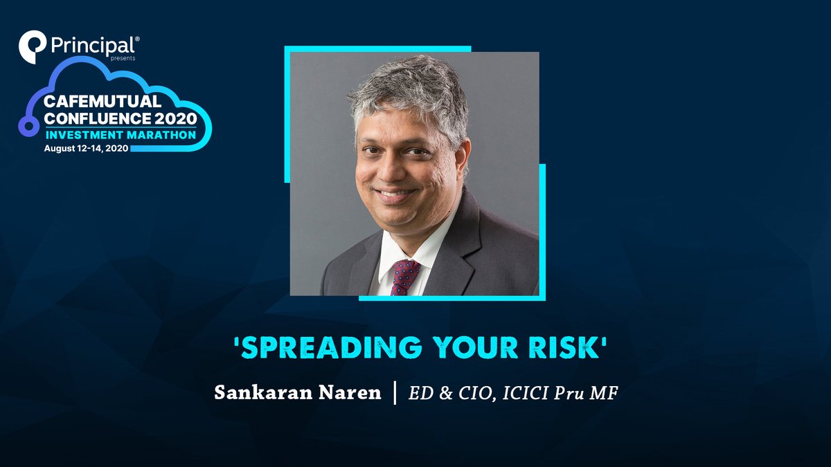 cafemutual's tweet photo. Listen to Sankaran Naren, ED &amp; CIO, @ICICIPruMF giving his insights on spreading risks #CC20goesvirtual
https://t.co/Q18UJtimsn https://t.co/BtJM8Jf508