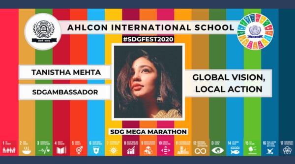 Introducing the Team of Students!!
Thank you to our alumni for joining us aboard 🌟 #AhlconIntl
#SDGMegaMarathon #SDGFest2020
<a href="/ashokkp/">Ashok Pandey</a> <a href="/y_sanjay/">Sanjay Yadav</a> <a href="/pntduggal/">PUNEET DUGGAL</a> <a href="/kandhari_ekta/">Ekta  Kandhari</a> <a href="/sodhisumedha/">Dr. Sumedha Sodhi #ClimateActionEdu</a> <a href="/RashmiJ99932149/">Rashmi Joshi</a> <a href="/PrernaAnand2403/">Prerna Anand</a> <a href="/mayankdugar21/">Mayank Dugar</a> <a href="/GailDavvis/">Gail Davvis-Arts, Culture, Sports For The #SDGs</a> <a href="/DrUmeshPrabhu/">Dr Umesh Prabhu</a> <a href="/sdgchoupal/">@sdgchoupal #CollectiveSDGAction</a>