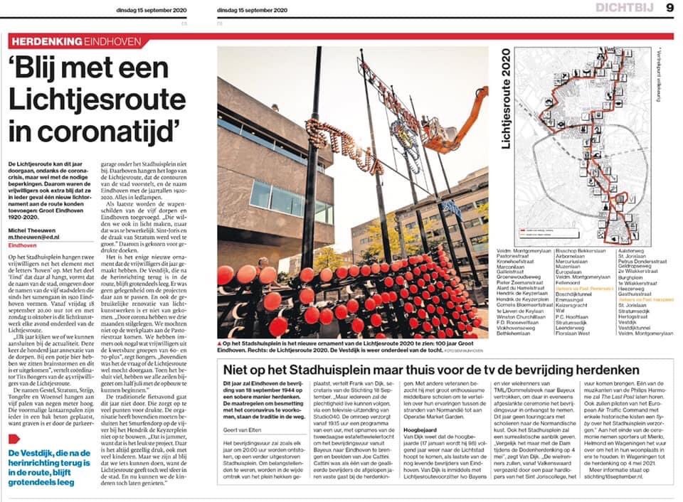 💡Gelukkig kunnen sommige events wel doorgaan 😁. Niet zoals anders, maar wel met de actualiteit van dit jaar. #Eindhoven1920-2020💡