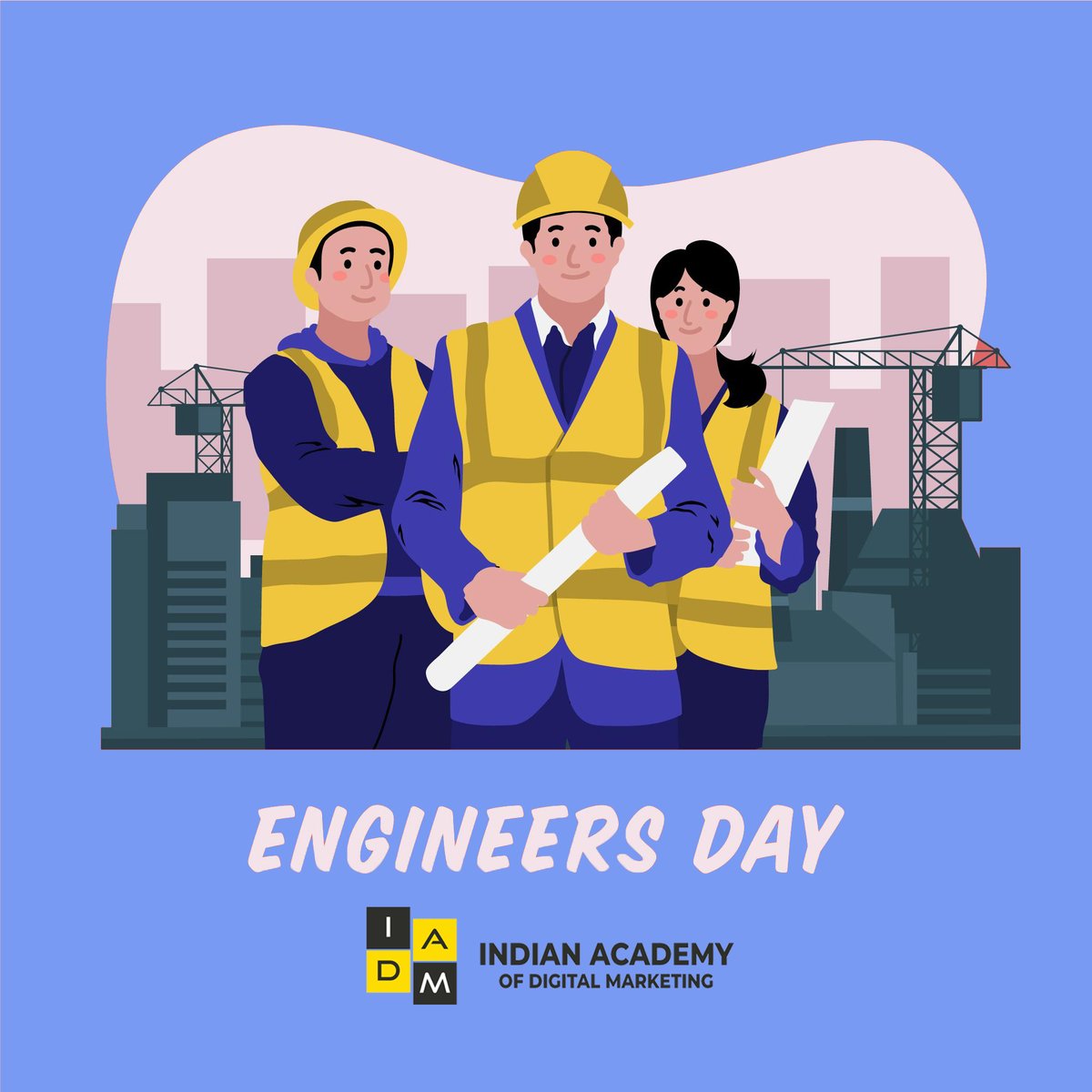 IADM_Pune's tweet photo. Engineers are the ones who are building the world right from the smallest needle to the huge structures.

Wishing Happy Engineers  Day to all the engineers.
#EngineersDay2020  
#Engineering  #engineeringworld #dreams #success https://t.co/UvUiO1rkjP