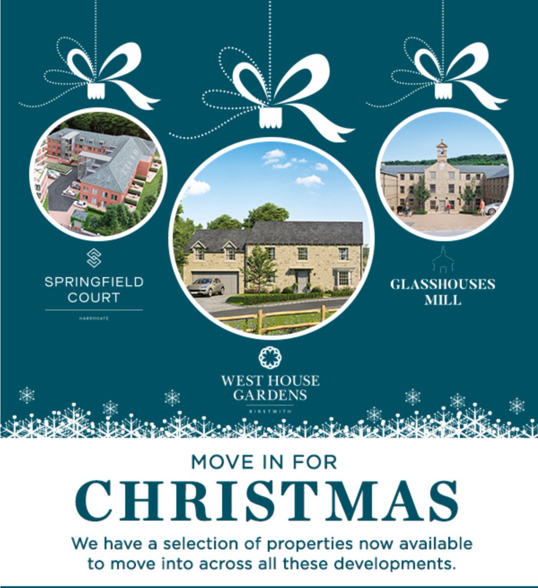 NewbyDevelopers's tweet photo. If a #newbuild is part of your #christmaslist this year then we have a number of properties available and ready to move into that may be perfect for you. Visit https://t.co/DY1ASJzvCf to find out more.

#stampdutyholiday #property #newhome #propertysearch #yorkshire #harrogate https://t.co/Byj1ABMOPz